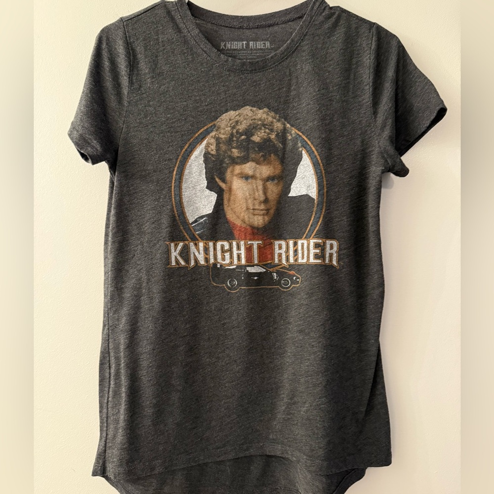 Knight Rider David Hasselhoff Tee Medium